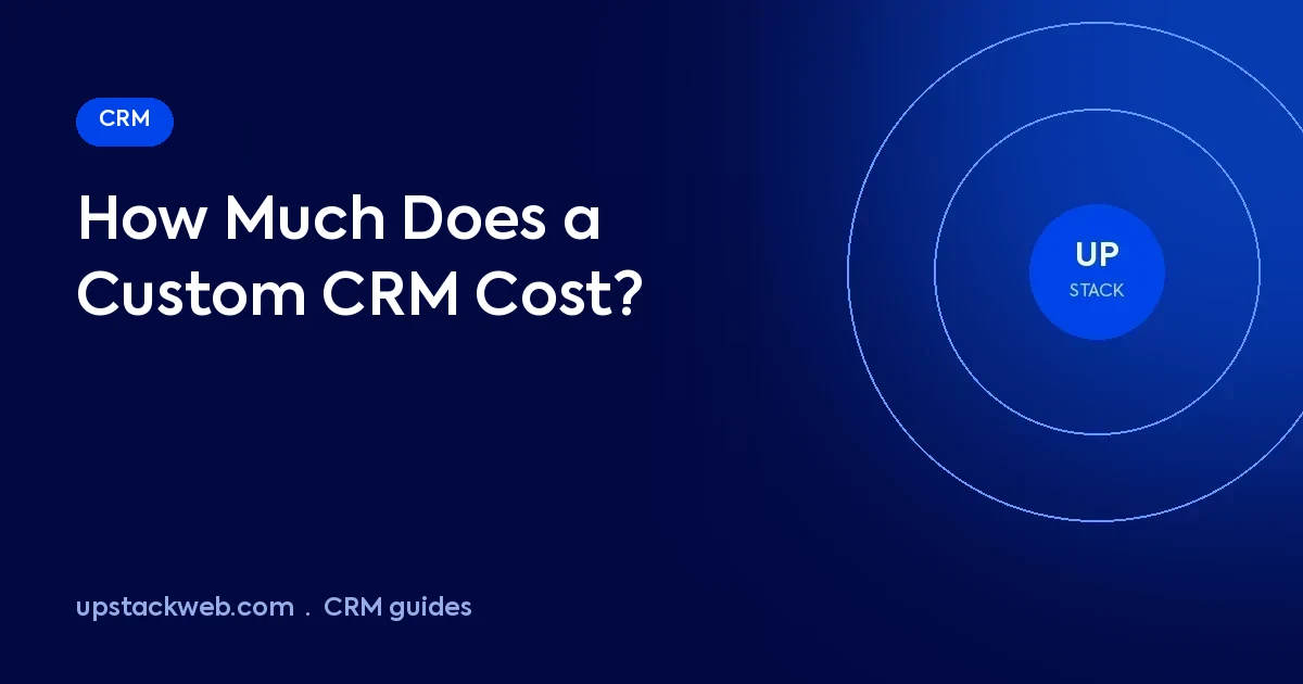 How much a custom CRM costs