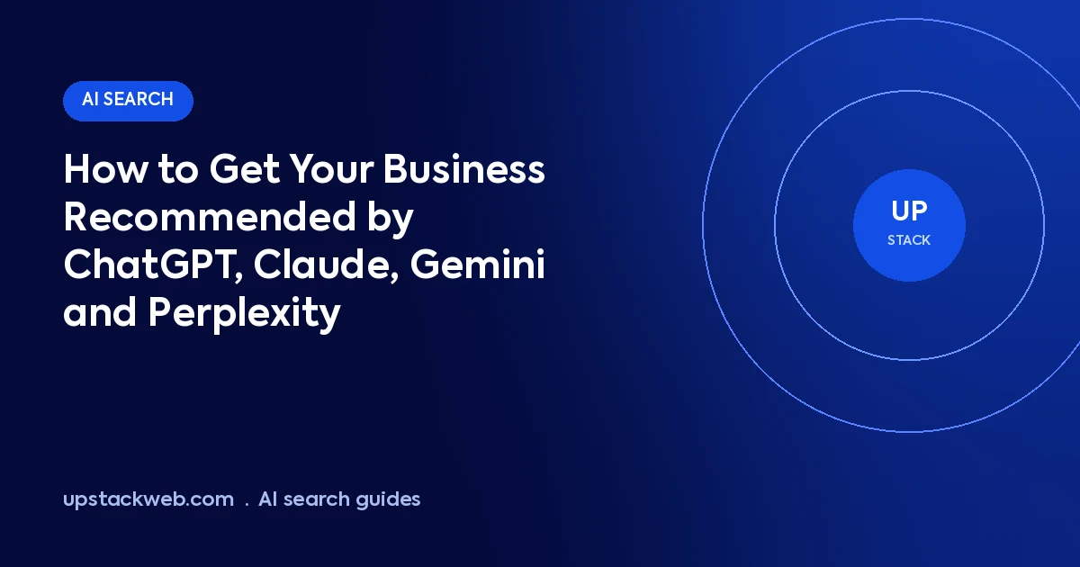 Get recommended by AI assistants