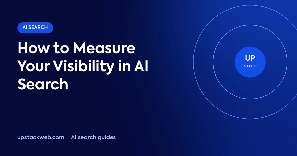 Measure AI search visibility