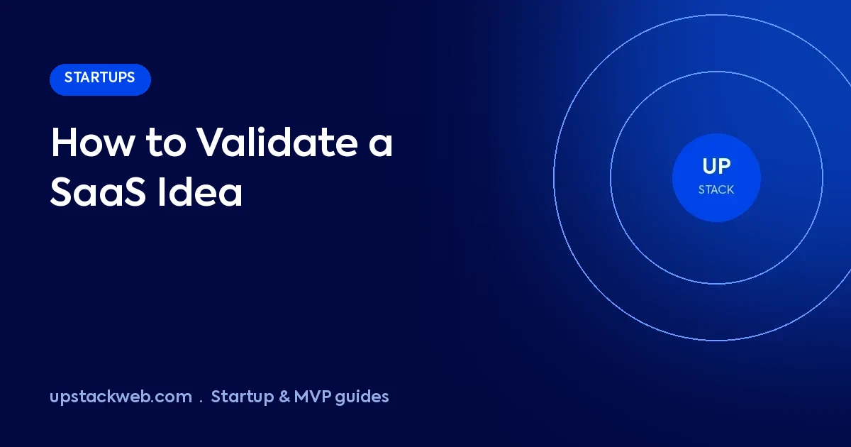 How to validate a SaaS idea
