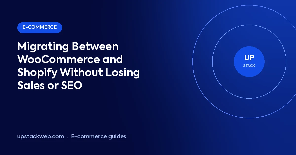 WooCommerce and Shopify migration